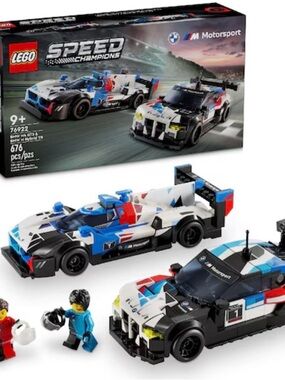 *NEW* Lego 76922 Speed Champions BMW M4 GT3 & BMW M Hybrid 9 V8 Racing Cars